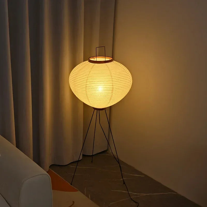 Classic Akari Rice Paper Floor Lamp