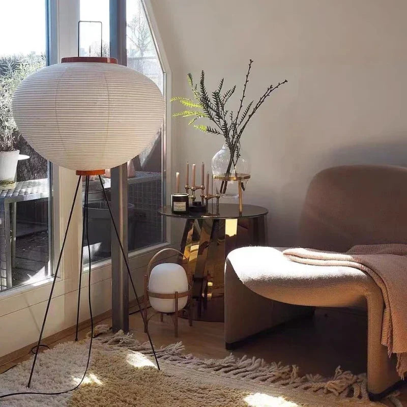 Classic Akari Rice Paper Floor Lamp