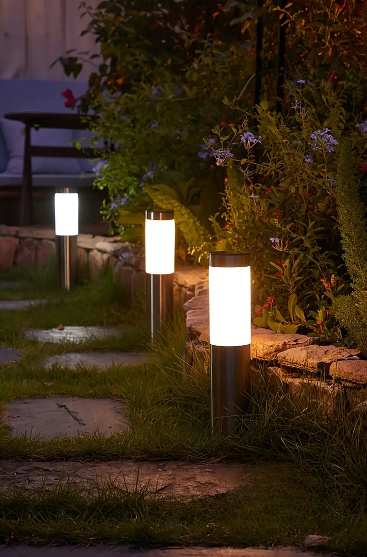 LuxeLantern | Modern Outdoor Solar Light