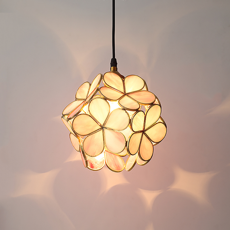 Glass Petal Pendant Light - Nordic Style