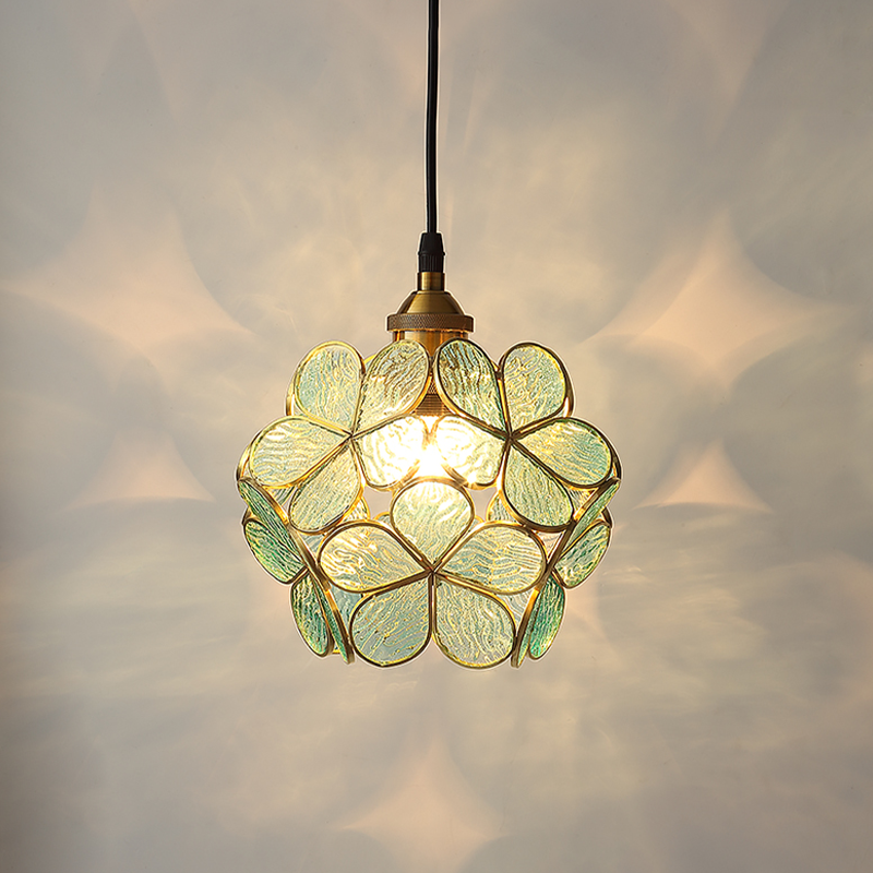 Glass Petal Pendant Light - Nordic Style