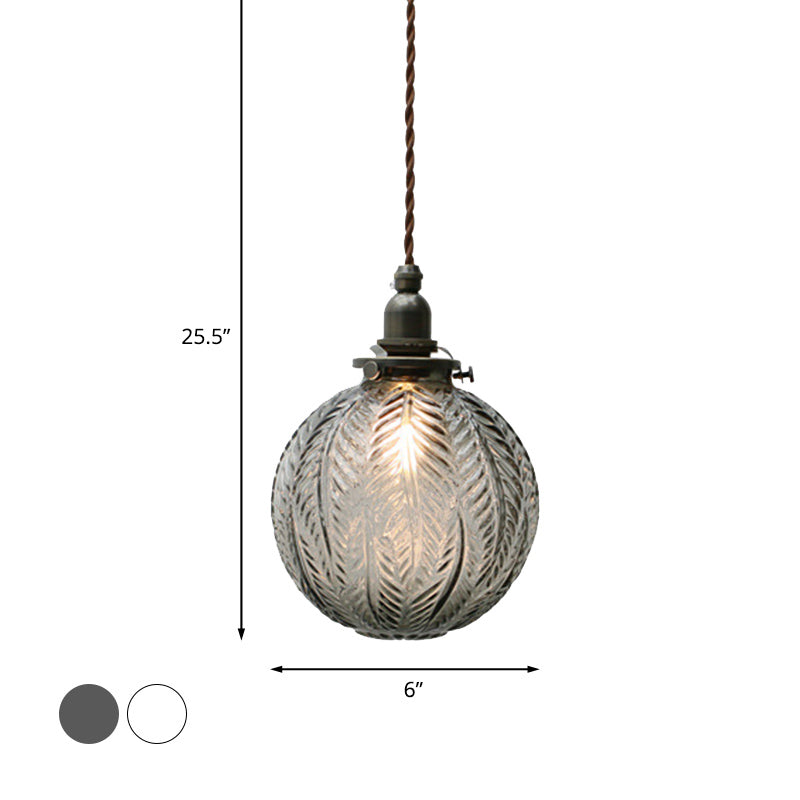 Colonial Global Pendant Light