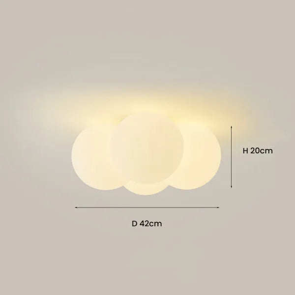 Modern Cloud Hardware Ceiling Lamp