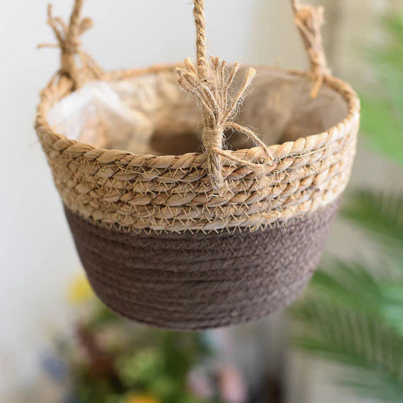 SwingScape | Minimalist and Elegant Woven Plant Holder