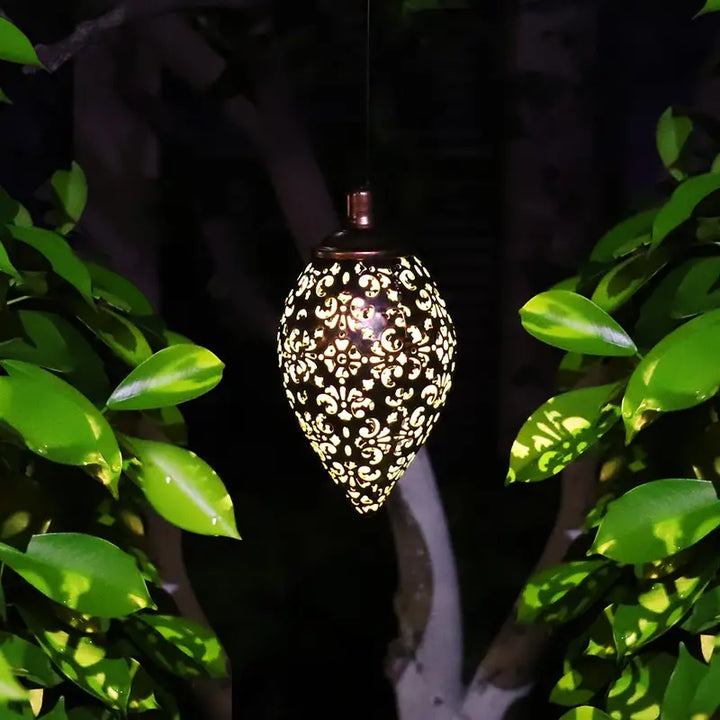 GlowBloom | Vintage & Elegant Hanging Garden Lamp