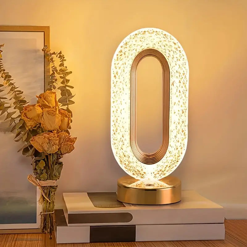 LuminaBeam | Luxury and Versatile Crystal LED Table Lamp