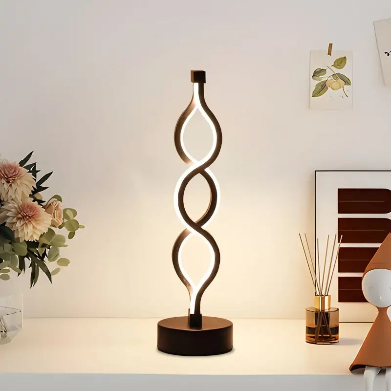 LuminaShade | Creative & Elegant Spiral Table Lamp