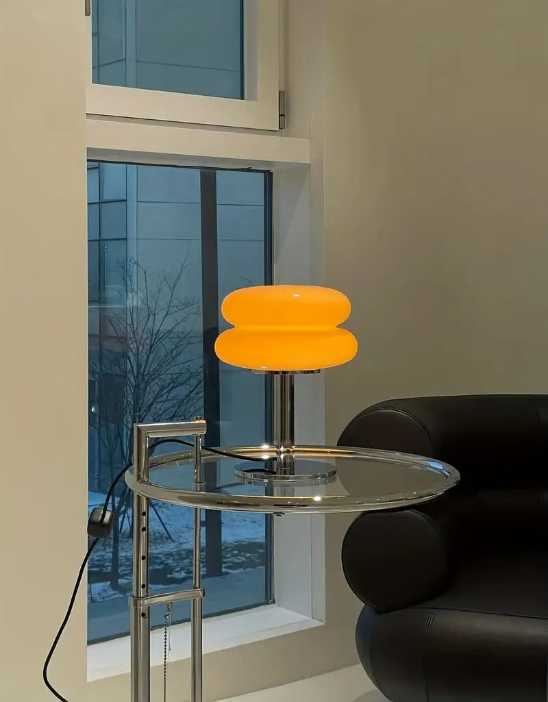 GlowZen | Modern & Elegant Glass Table Lamp