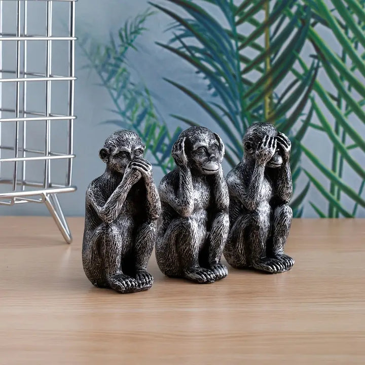 LegacyMonkeys | No Evil Trio Decor