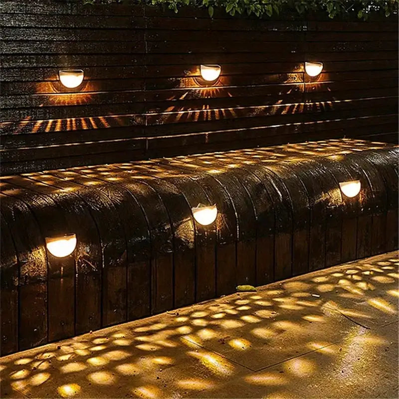 SunlitGuard | Modern & Luxury Solar Fence Lights