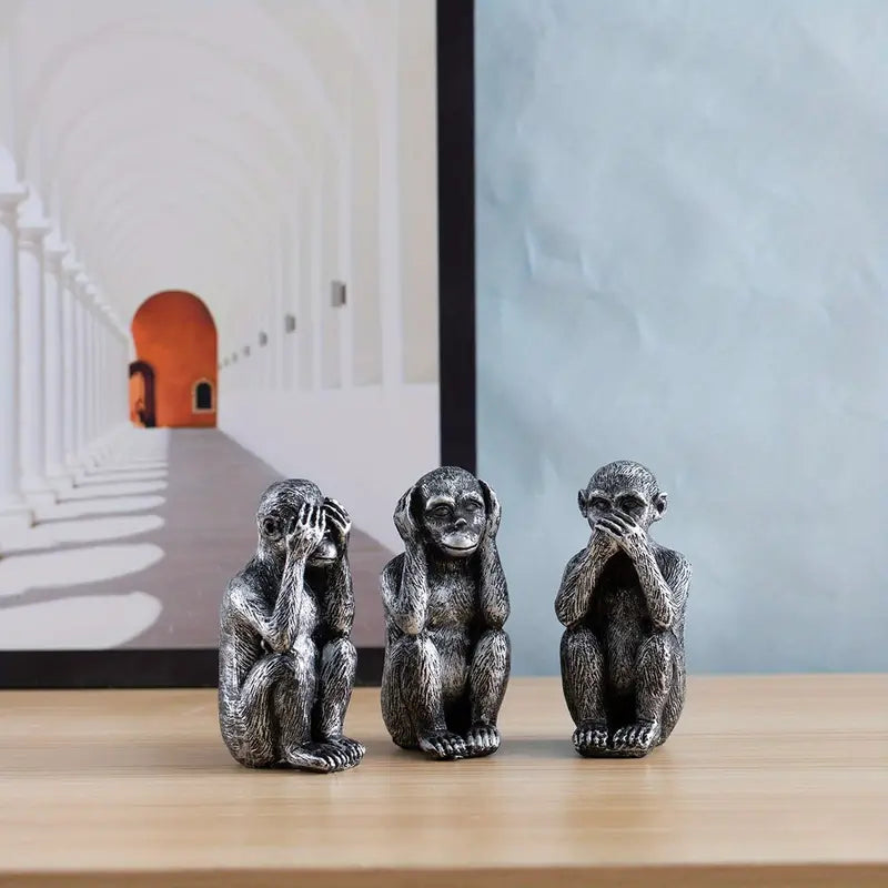 LegacyMonkeys | No Evil Trio Decor