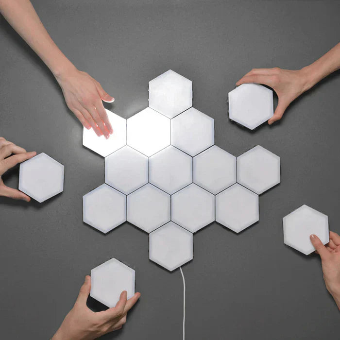 HexaGlow | Interactive Touch LED Wall Panels