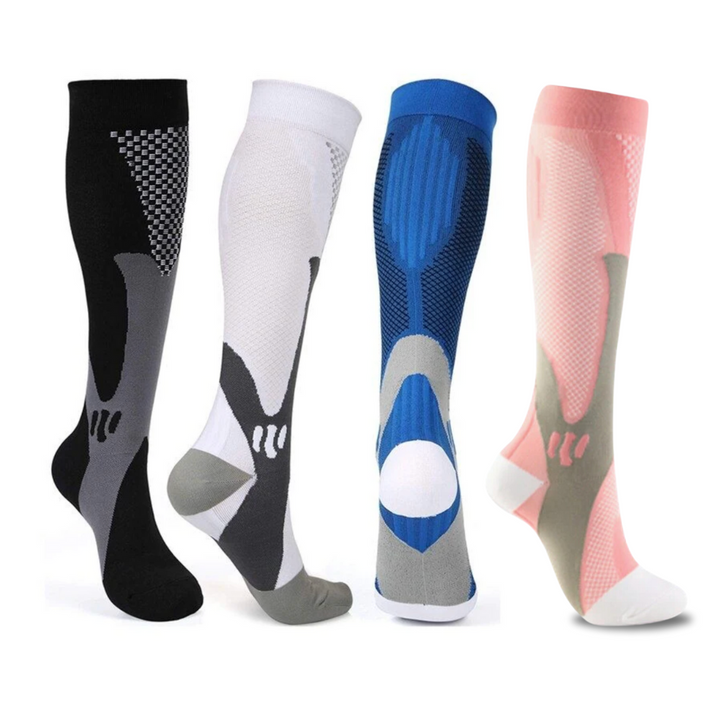 Long Compression Socks - Enhance Blood Circulation & Reduce Muscle Fatigue