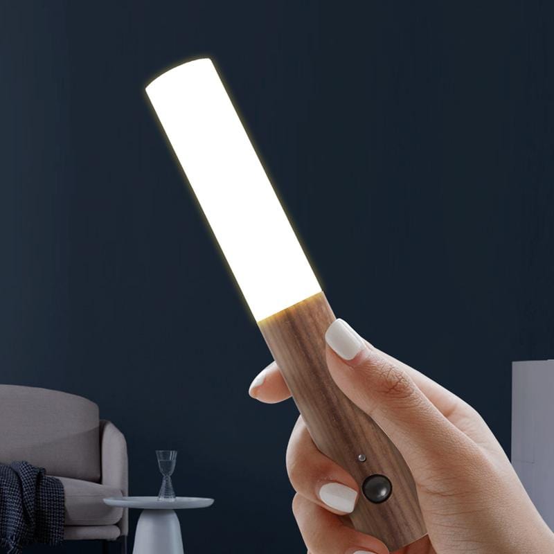 Minimalist Motion Sensor Light – Elegant Rechargeable Light with Magnetic Base for Home or Office