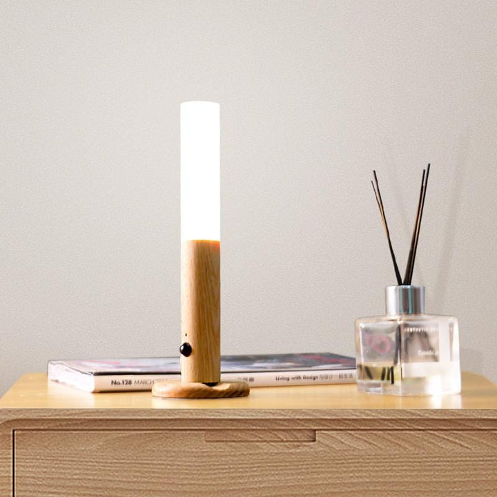 Minimalist Motion Sensor Light – Elegant Rechargeable Light with Magnetic Base for Home or Office