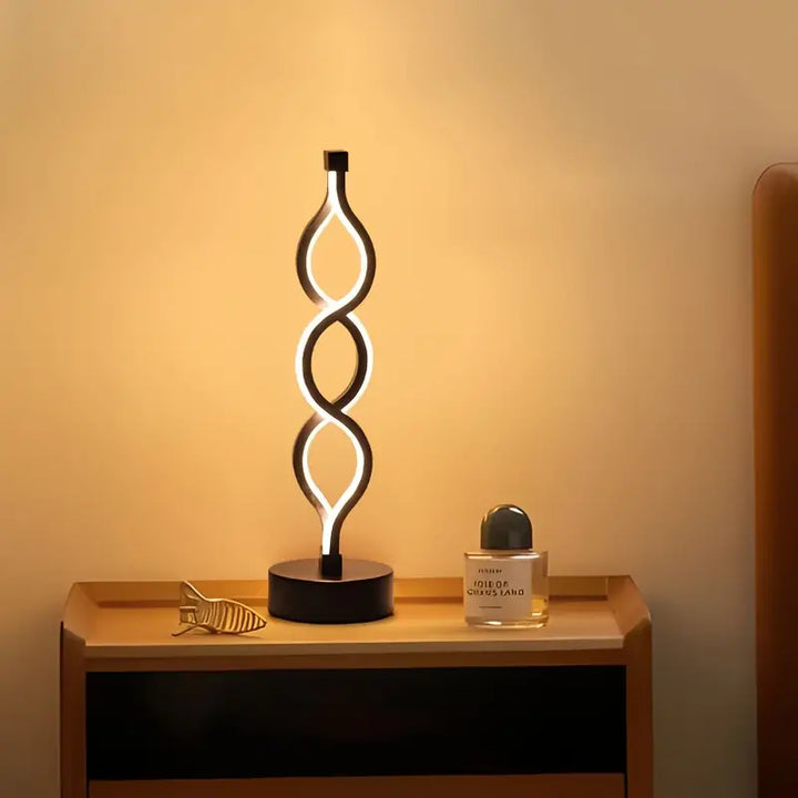 LuminaShade | Creative & Elegant Spiral Table Lamp