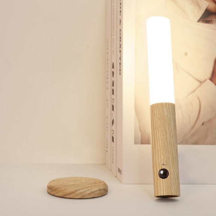 Minimalist Motion Sensor Light – Elegant Rechargeable Light with Magnetic Base for Home or Office