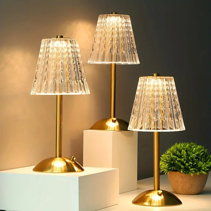 LuxoBeam | Modern & Luxurious Crystal Table Lamp