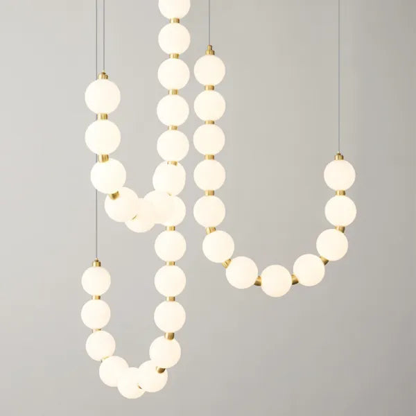 Luxury White Necklace Chandelier