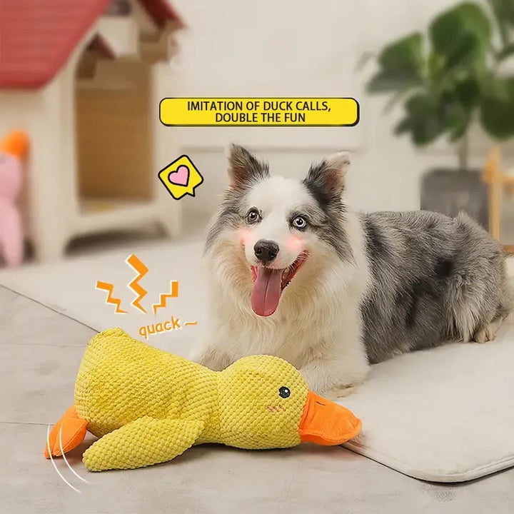 Calming Duck Dog Toy