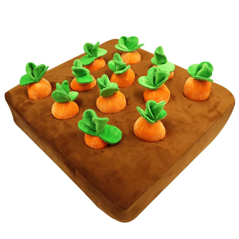 Carrot Field Pet Plushie Toy