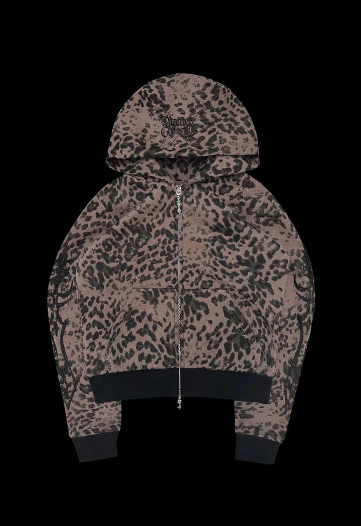 Leopard Print Tracksuit