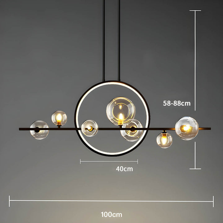 ELARA | Glass Ball Chandeliers