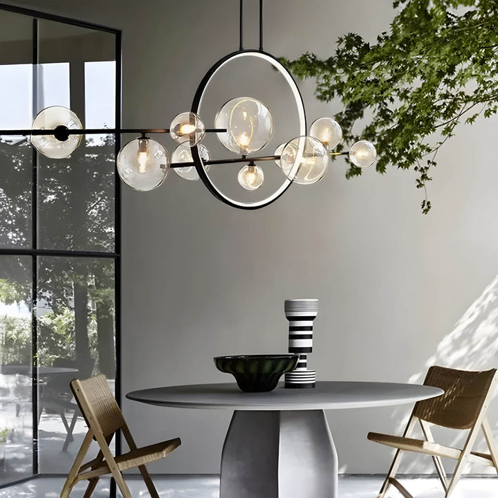 ELARA | Glass Ball Chandeliers