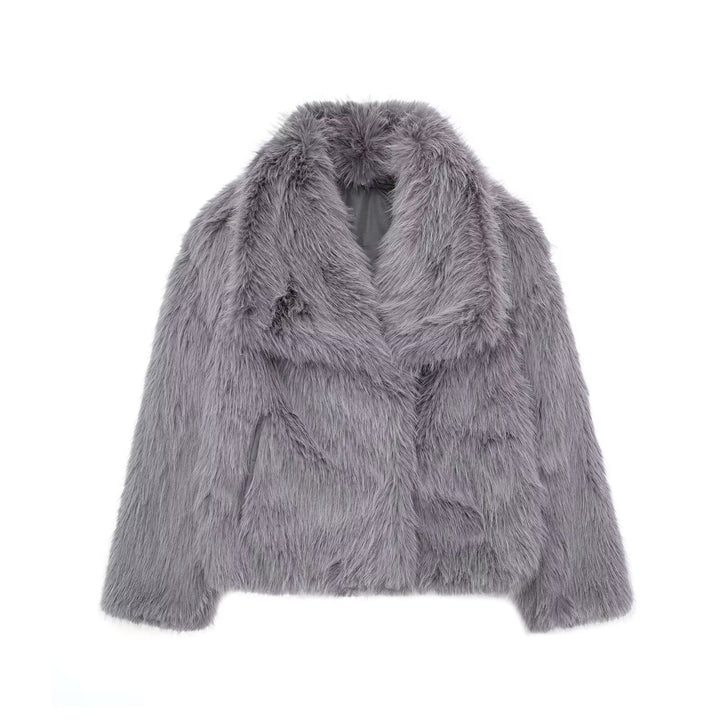 Synthetic Fur Coat