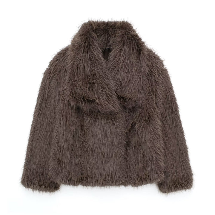 Synthetic Fur Coat