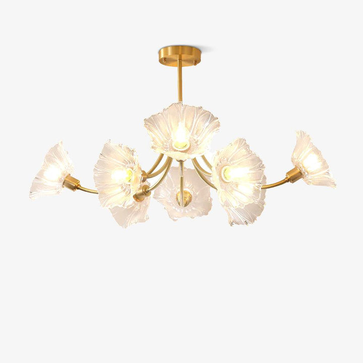 Kalin Flower Glass Chandelier