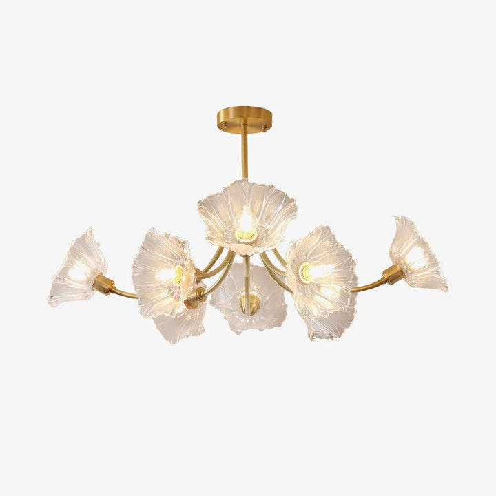 Kalin Flower Glass Chandelier