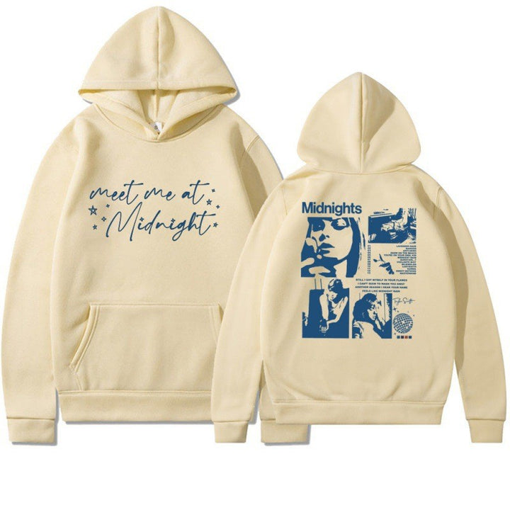 "Meet Me at Midnight" Hoodie - Stylish Unisex Pullover with Hood