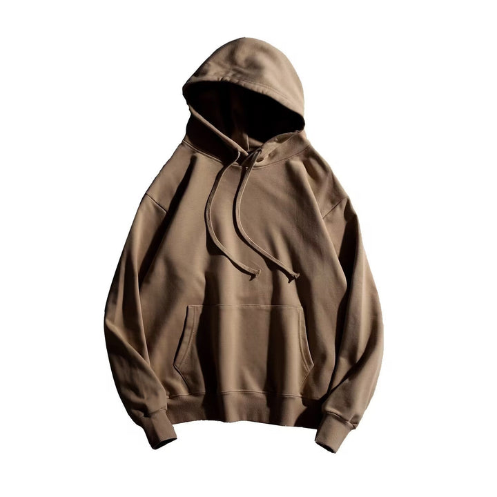 Heavyweight Pure Cotton Oversized Hoodie -  Streetwear Sweatshirt