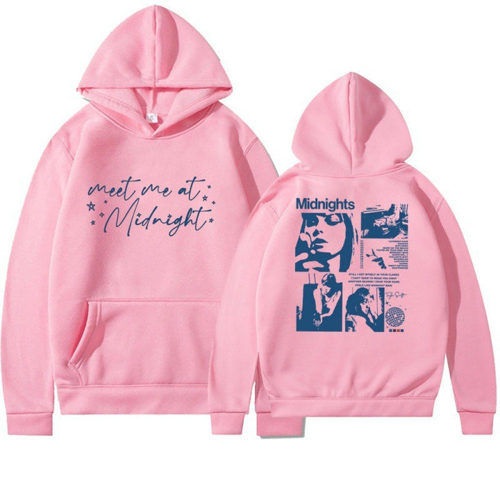 "Meet Me at Midnight" Hoodie - Stylish Unisex Pullover with Hood