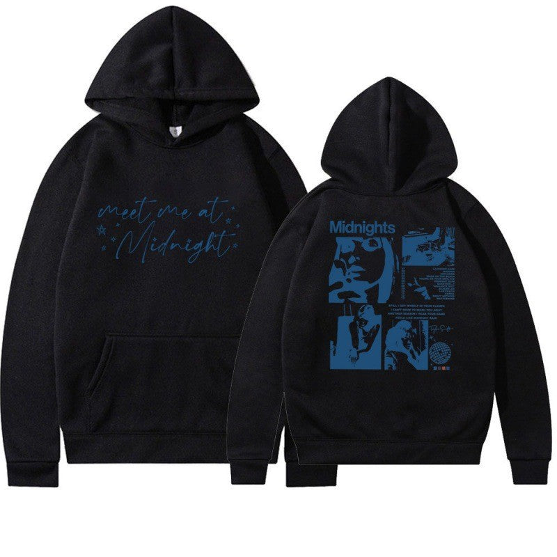 "Meet Me at Midnight" Hoodie - Stylish Unisex Pullover with Hood