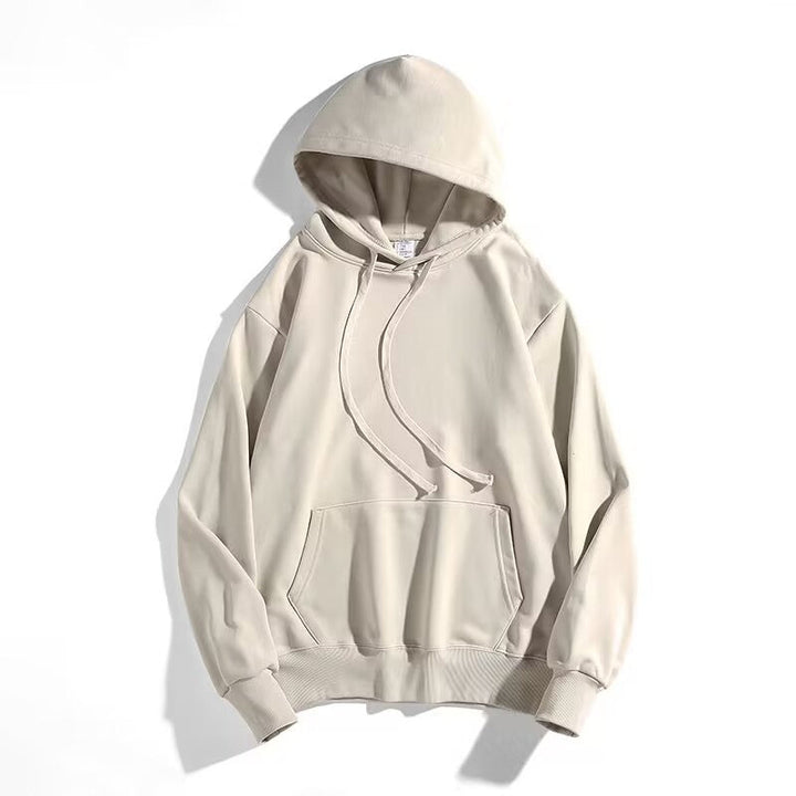 Heavyweight Pure Cotton Oversized Hoodie -  Streetwear Sweatshirt