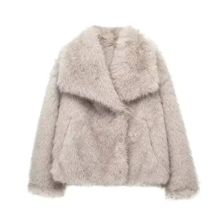 Synthetic Fur Coat