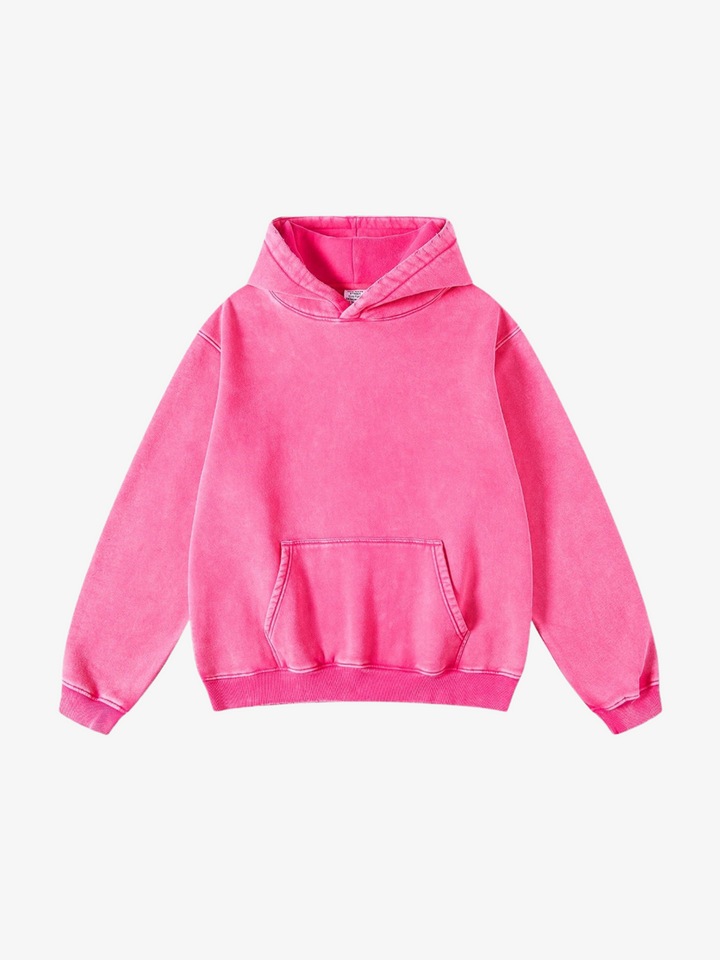 UC ESSENTIAL ACID WASH HOODIE