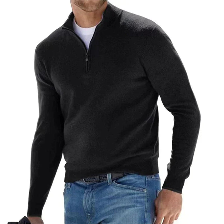 Stylish zipper sweater for men (Italian design) - RALPH POLO