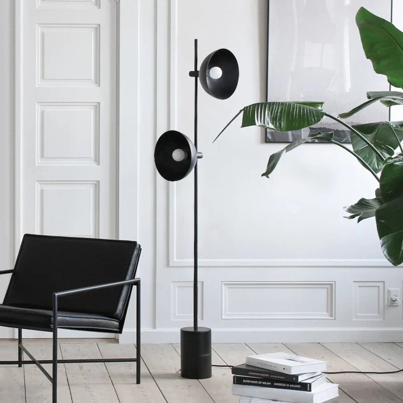 Black Minimalist Floor Lamp | Sleek and Stylish Illumination