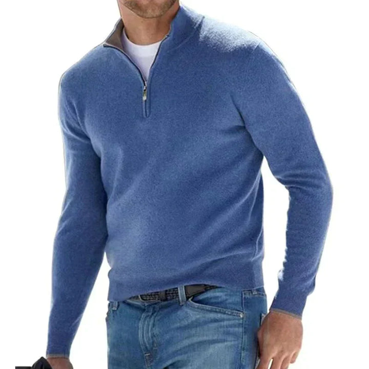 Stylish zipper sweater for men (Italian design) - RALPH POLO