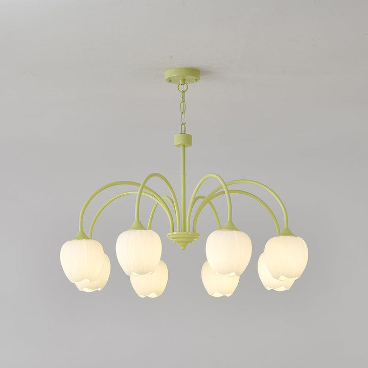 Tulip Matcha Chandelier