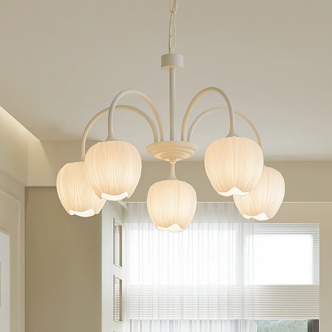 Tulip Matcha Chandelier