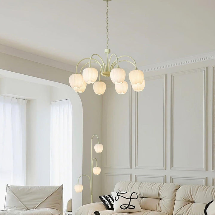 Tulip Matcha Chandelier