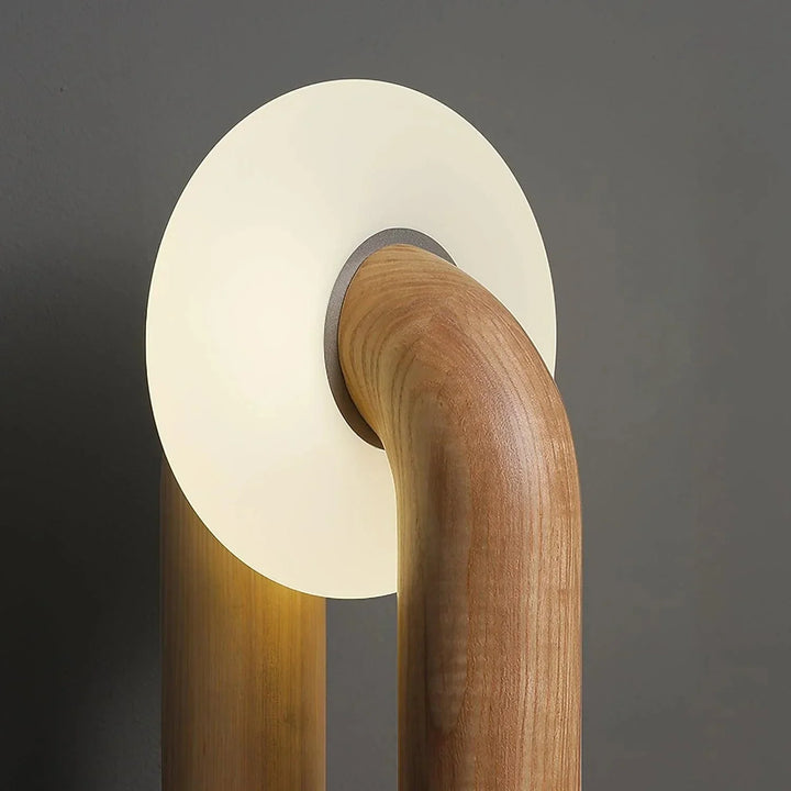 Lumière Arc – Modern Wooden Arch Lamp for Elegant Home and Office Decor