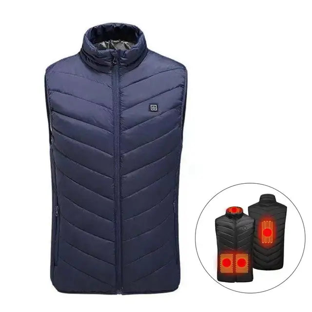 Heated body warmer for men and women