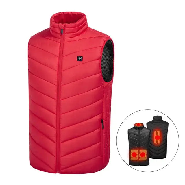 Heated body warmer for men and women