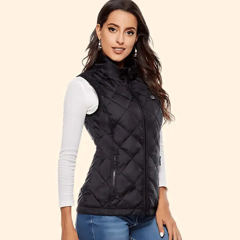 Women's Heated Gilet for Instant Warmth