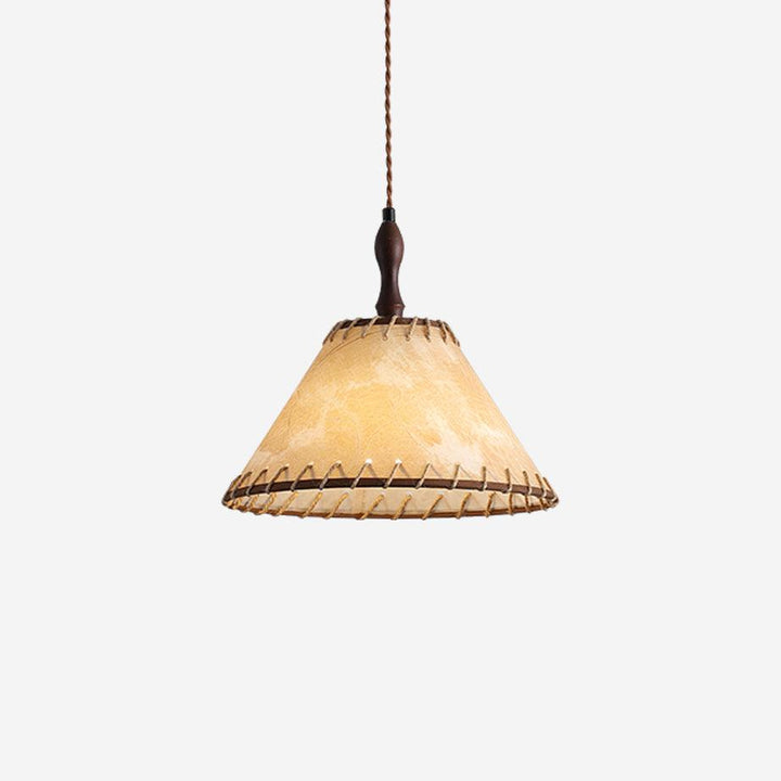 Wood and Fabric Series Pendant Lamp